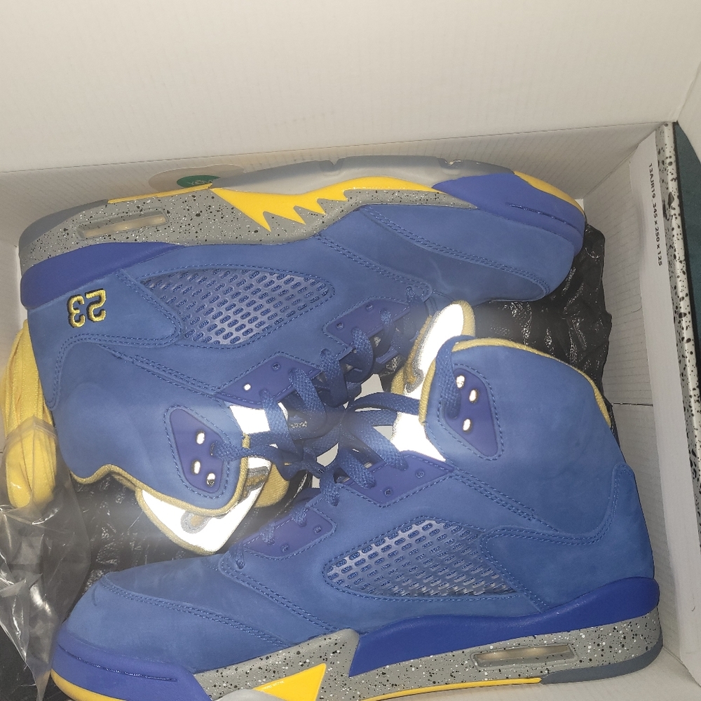 Air Jordan 5 Retro "Laney Varsity Royal" size 10